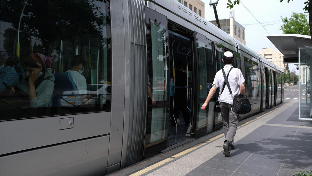 הרכבת הקלה בירושלים רכבת קלה