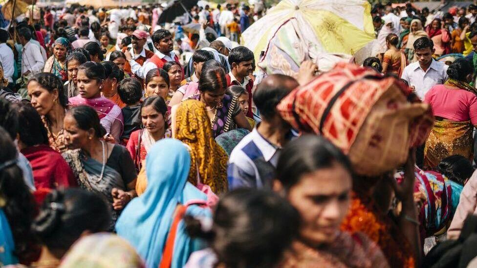 דלהי הודו צפיפות אוכלוסיה