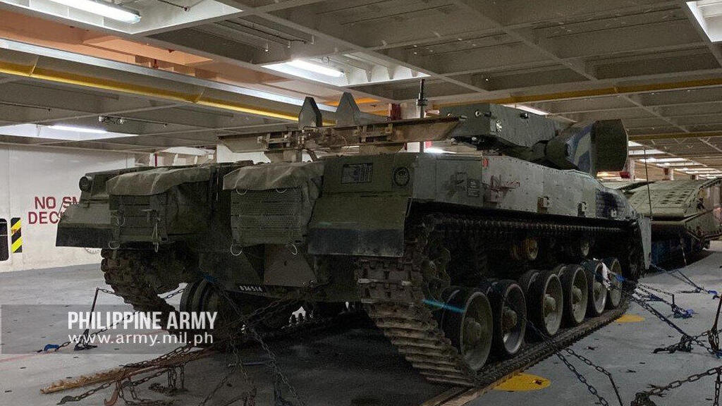 טנק מרכבה ש צה"ל מכר לצבא פיליפינים 