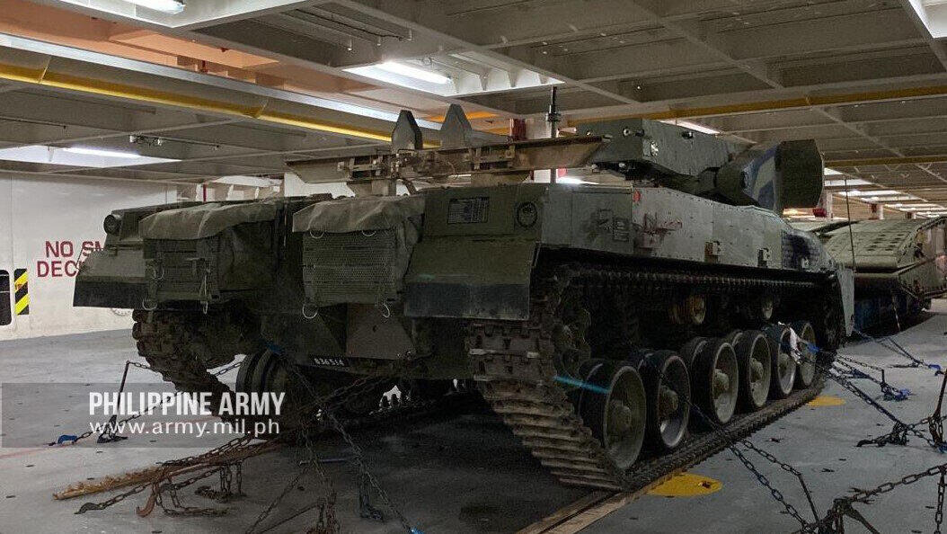 טנק מרכבה ש צה"ל מכר לצבא פיליפינים 