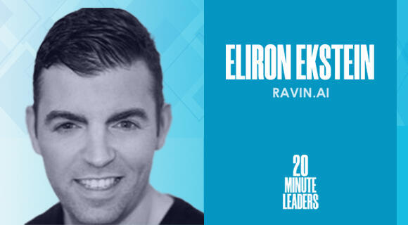 Eliron Ekstein, co-founder and CEO of RAVIN.AI 