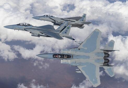 מטוסי F15 של סעודיה, צילום: USAF