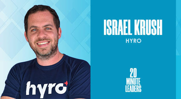 Israel Krush, co-founder and CEO of Hyro 