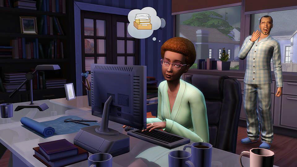 משחק מחשב Sims 4
