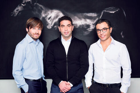 Pagaya Founders, CEO Gal Krubiner, CTO Avital Pardo and CRO Yahav Yulzari. 