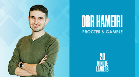 Orr Hameiri, global tech innovation director at Procter & Gamble 