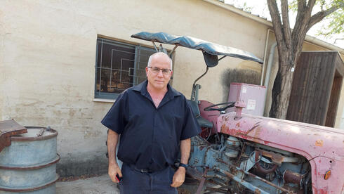 דגן אבישי, חבר קיבוץ שמיר שהיה מעורב במו"מ למכירת המפעל, צילום: יובל אזולאי