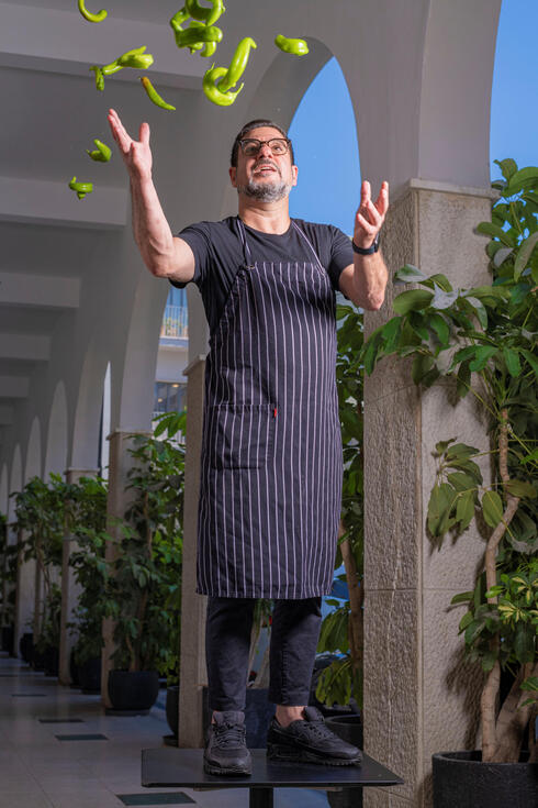 השף תומר אגאי ,  צילום: יובל חן