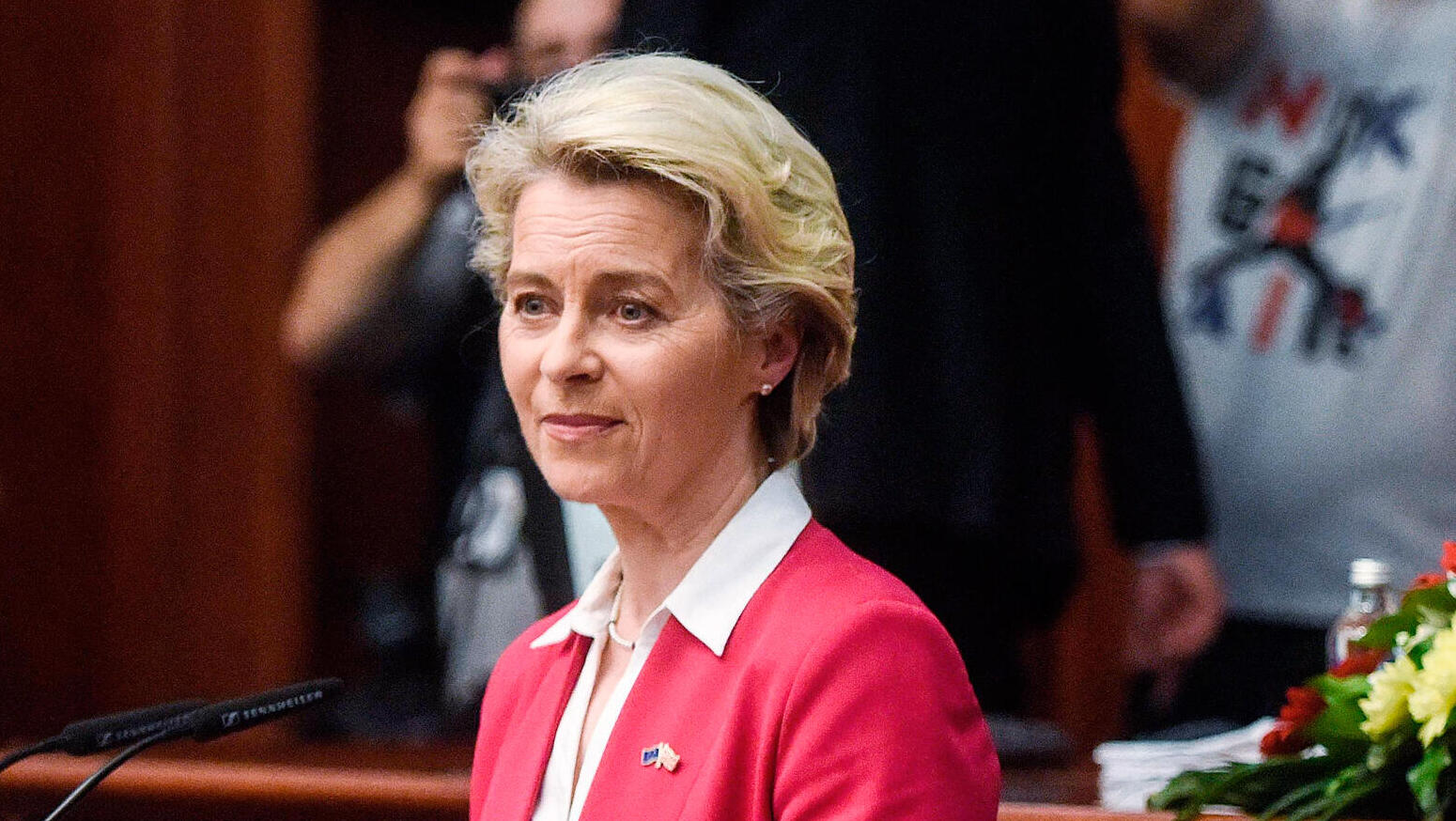 נשיאת הנציבות האירופית אורסולה פון דר ליין