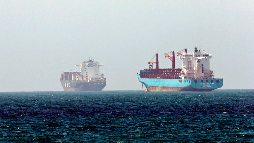סכסוכי העבודה החזירו את פקק האוניות מול נמל אשדוד 