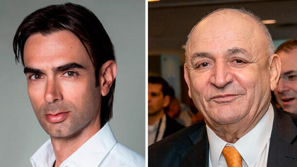 מימין יצחק תשובה ו עידן ולס 