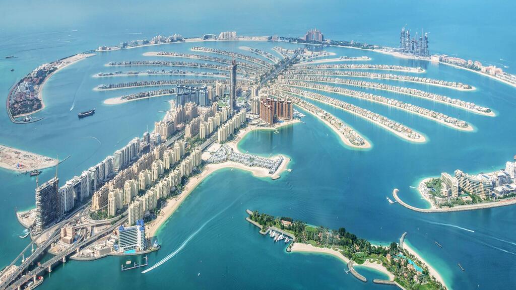 דובאי (צילום: גטי) פאלם ג'ומיירה Palm Jumeirah דובאי
