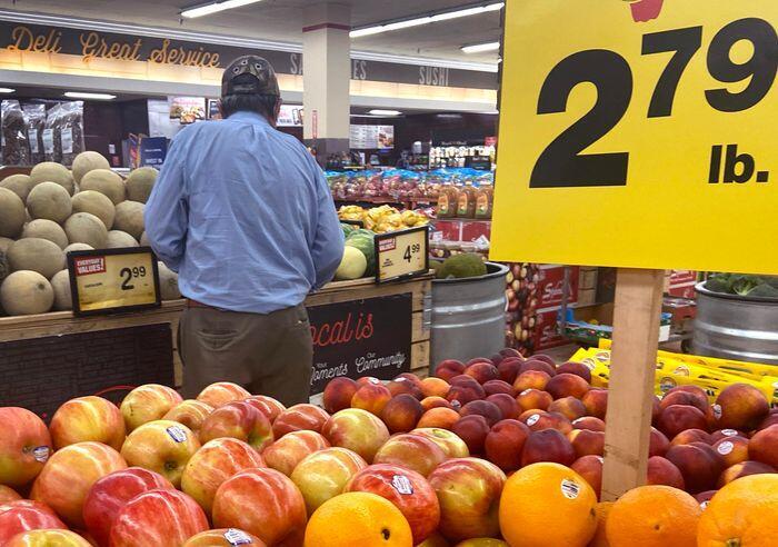 אינפלציה ארה"ב סופרמרקט מחירים פירות וירקות