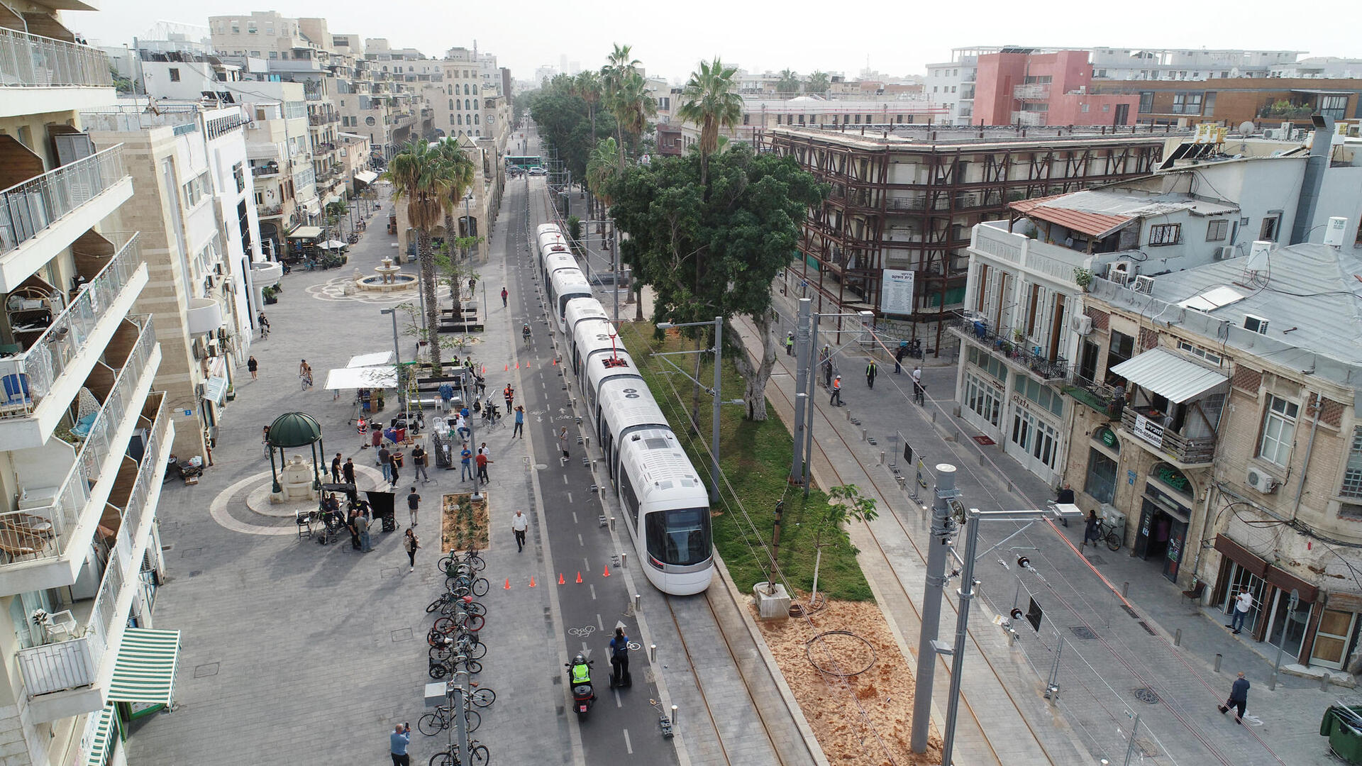 הרכבת הקלה שדרות ירושלים תל אביב יפו  