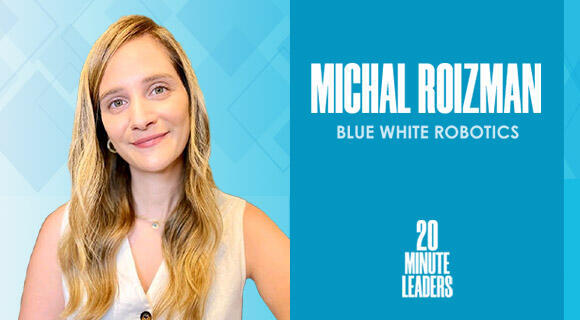 Michal Roizman Vaida, vice president of product at Blue White Robotics 