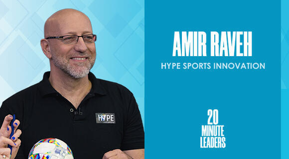 Amir Raveh, founder and president of HYPE Sports Innovation 