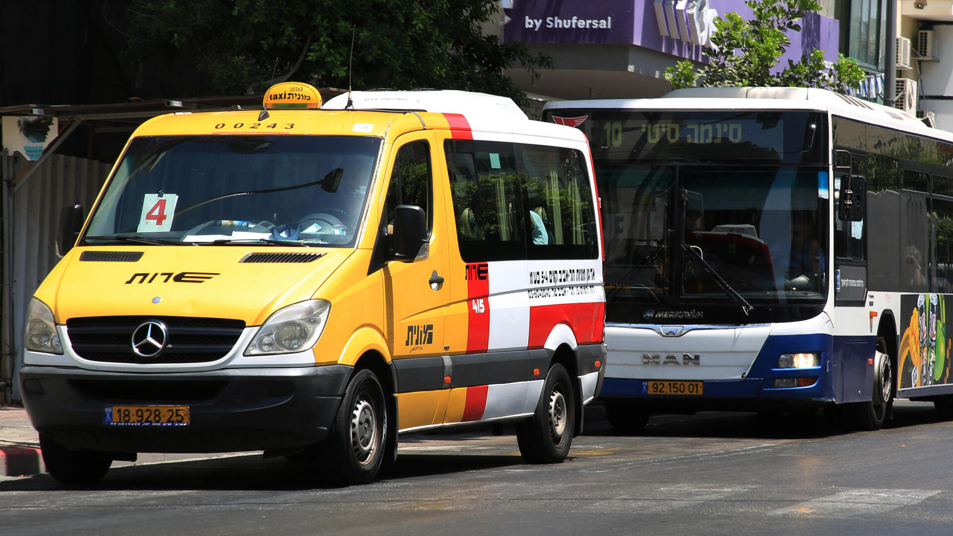 מונית שירות ב תל אביב