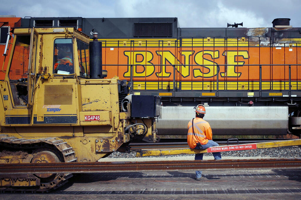 רכבת של BNSF בבעלות ברקשייר הת'אוויי
