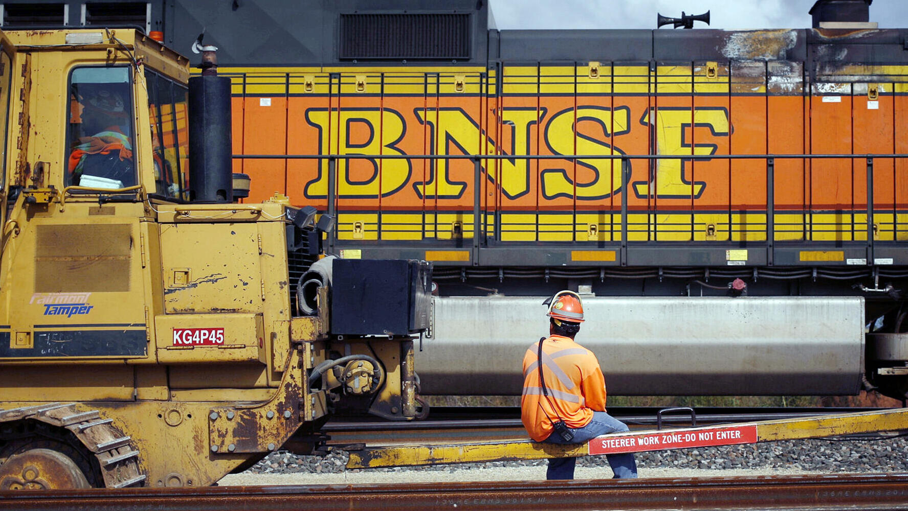 רכבת של BNSF בבעלות ברקשייר הת'אוויי