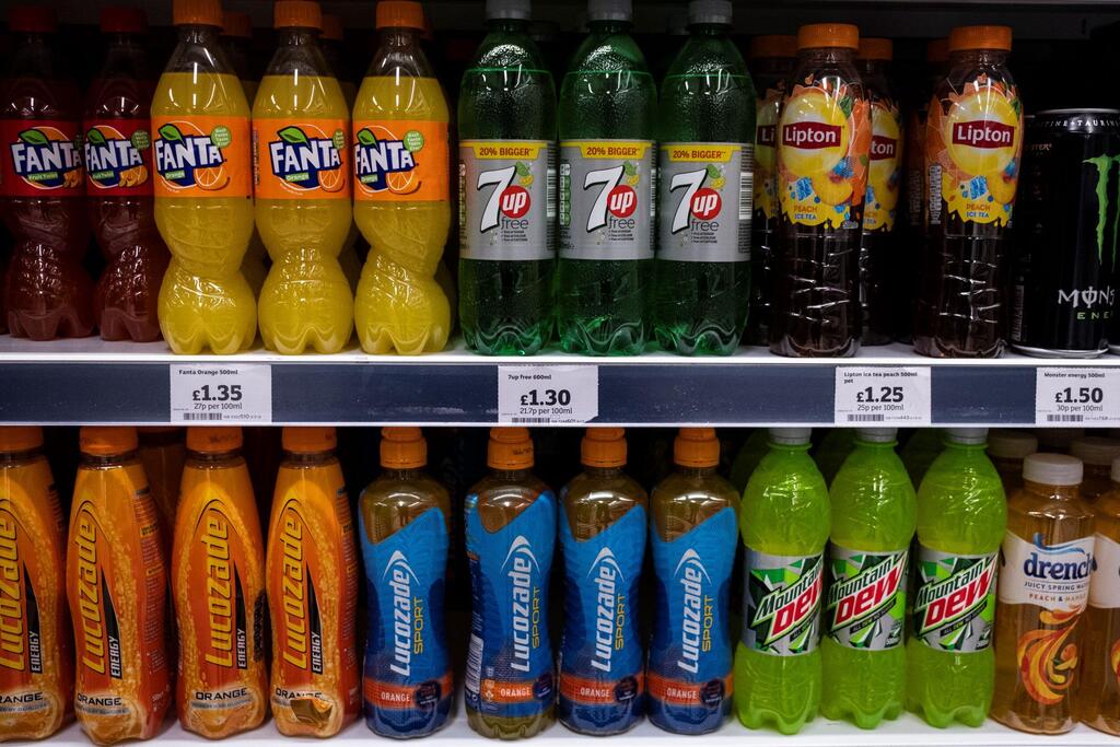 משקאות קלים בבריטניה מס סוכר