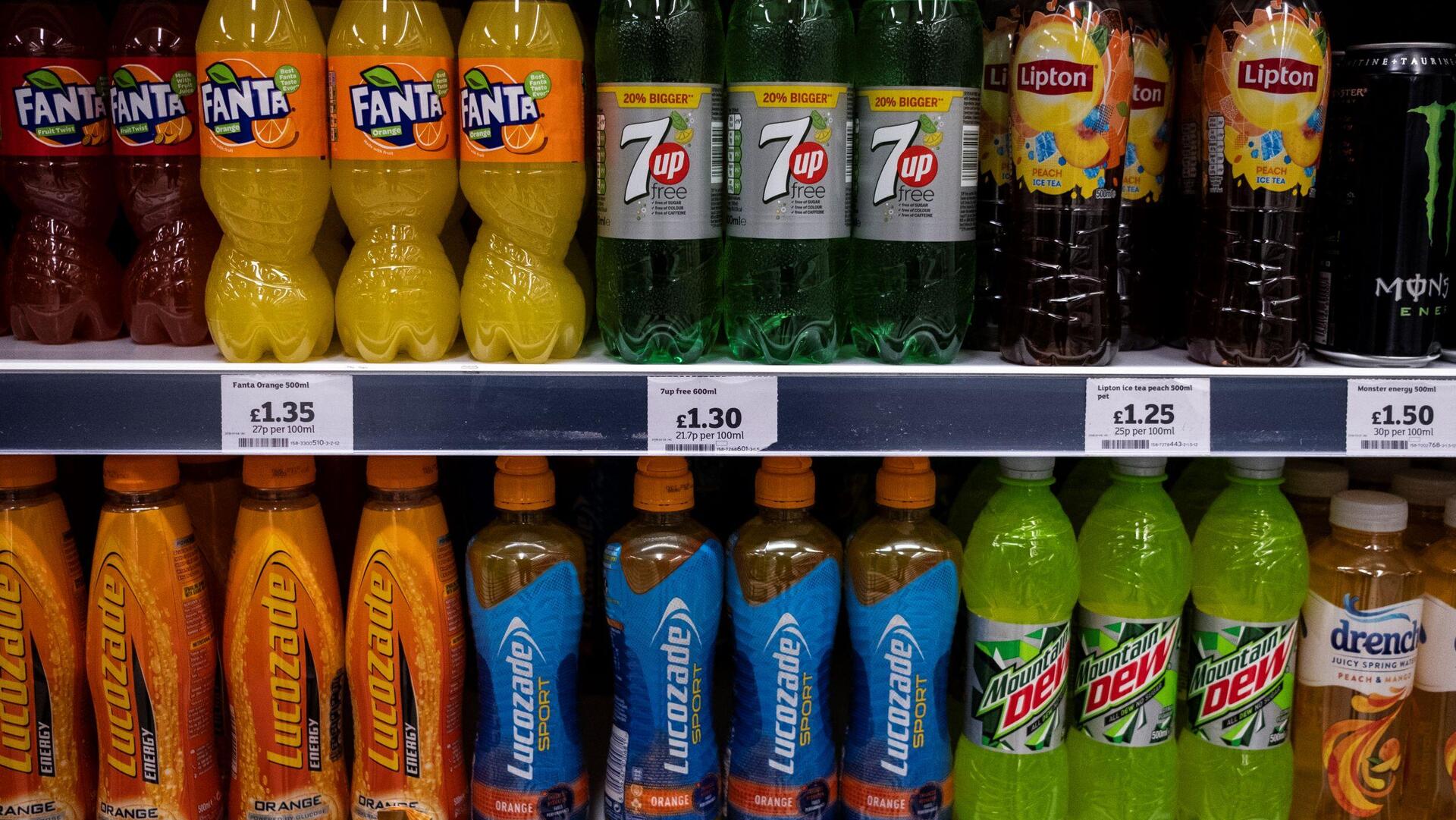 משקאות קלים בבריטניה מס סוכר