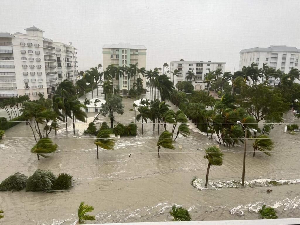 הצפות ב פלורידה הוריקן איאן