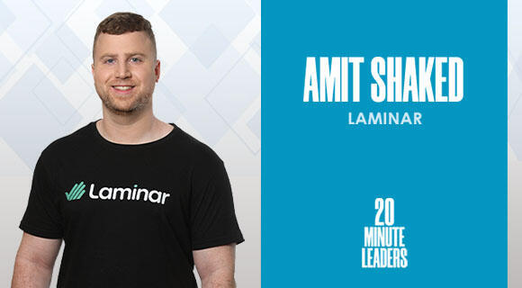 Amit Shaked, co-founder and CEO of Laminar 