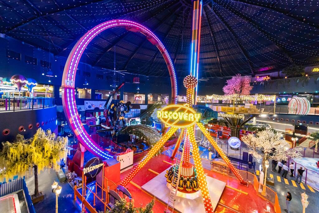 מגי'ק קאס פארק השעשועים המקורה הגדול במזרח התיכון