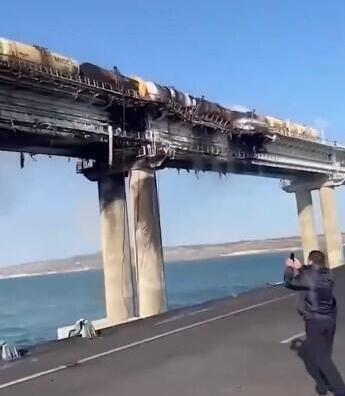 ה גשר בין קרים ל רוסיה פוצץ מלחמה באוקראינה