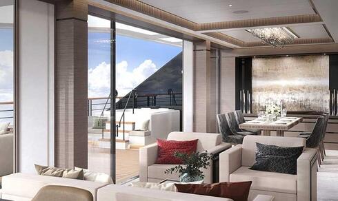 סוויטה על היאכטה Evrima של ריץ קרלטון , צילום: Ritz Carlton Yacht Collection