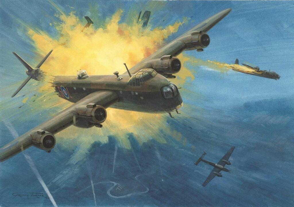 הקברניט קרב לילה מלחמת העולם השנייה מפציצים