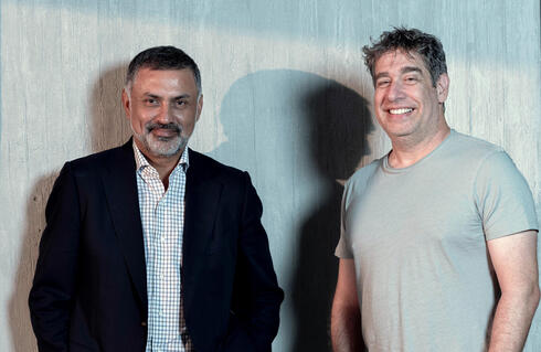 Palo Alto founder Nir Zuk (right) and CEO Nikesh Arora. 