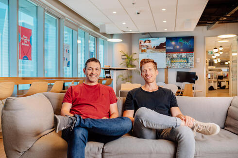 Monday.com co-founders Eran Zinman and Roy Mann. 