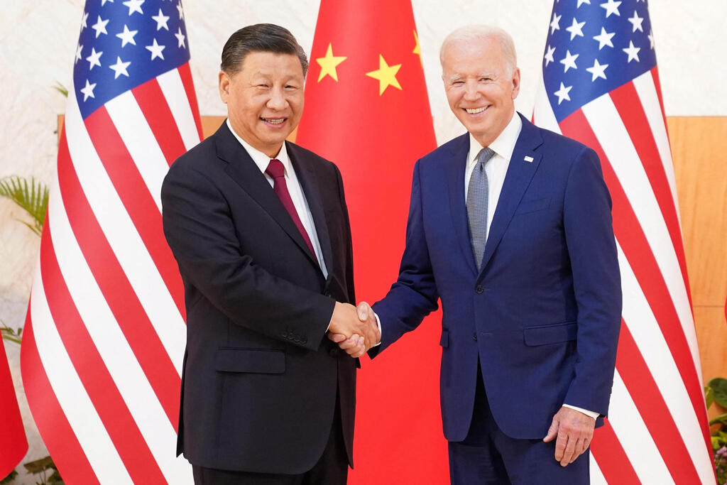נשיא ארה"ב ג'ו ביידן נפגש עם נשיא סין שי ג'ינגפינג ב פסגת G20