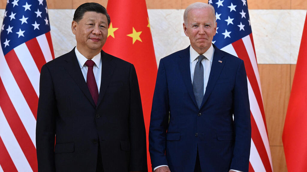 נשיא ארה"ב ג'ו ביידן נפגש עם נשיא סין שי ג'ינגפינג ב פסגת G20
