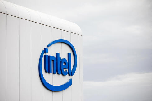 Intel logo. 