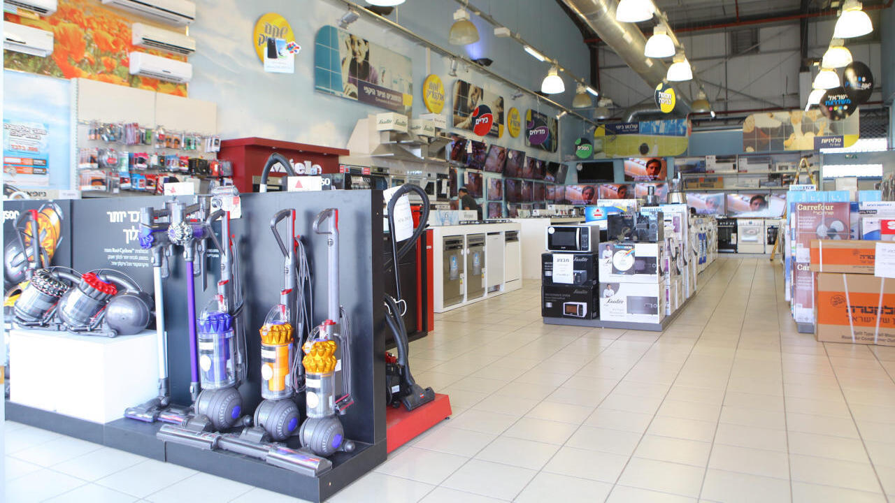 חנות של רשת מוצרי ה חשמל שקם אלקטריק ב אשקלון 