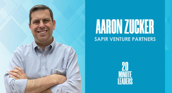 Aaron Zucker, founder and managing partner at Sapir Venture Partners 