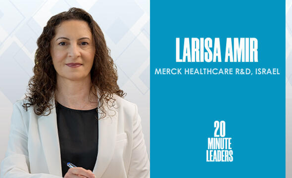 Larisa Amir, managing director of Merck R&amp;D Center 