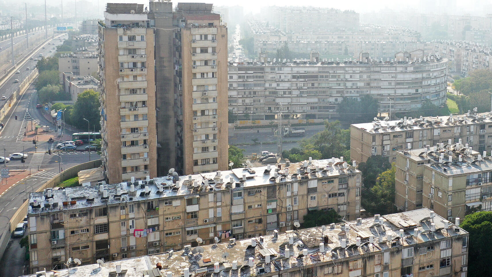 שיכונים ב רחוב יוספטל בת ים