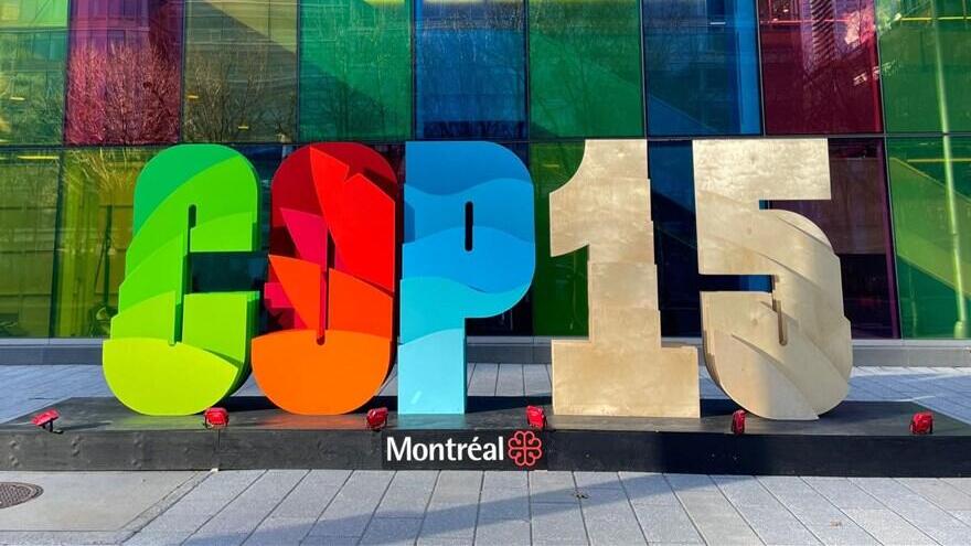 COP15 ועידה בינלאומית לשמירה על מגוון ביולוגי מונטריאול קנדה