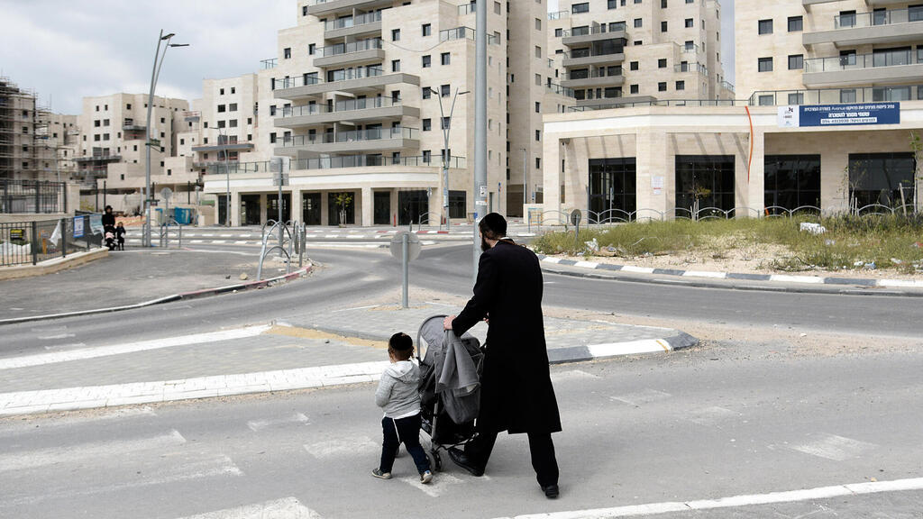 שכונת רמת בית שמש ד  רחוב רב פפא  שכונה חרדית ב פיתוח