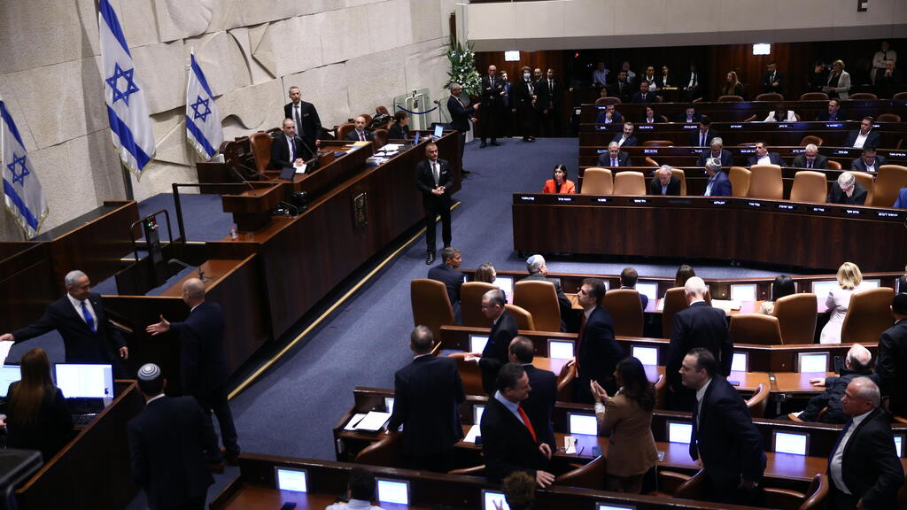 מליאה מליאת ה כנסת ממשלה ממשלת ישראל קואליציה אופוזיציה ראש ממשלה מיועד בנימין נתניהו 