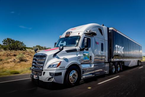 Torc autonomous truck. 