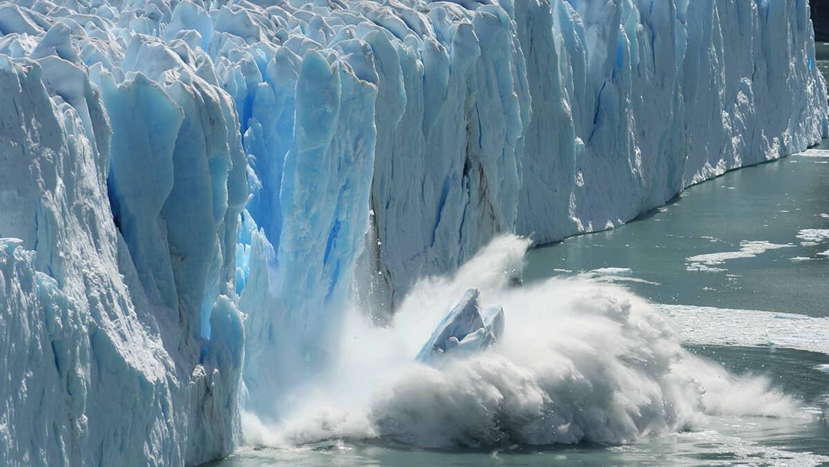קרחון קרחונים נמסים אנטרקטיקה