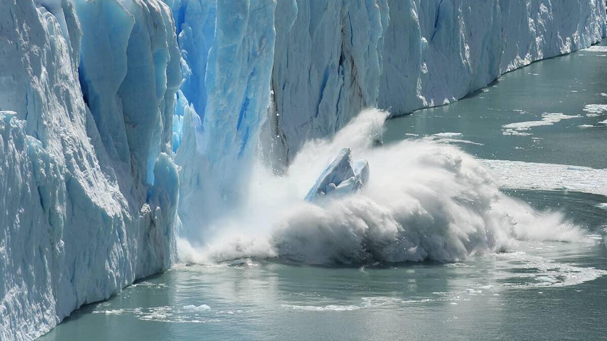 קרחון קרחונים נמסים אנטרקטיקה