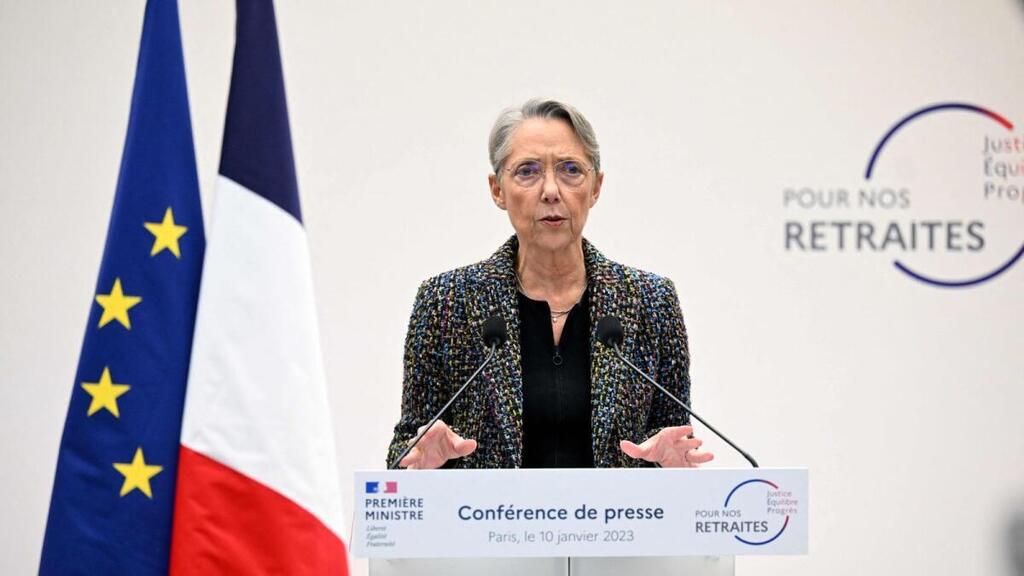 ראש ממשלת צרפת אליזבת בורן