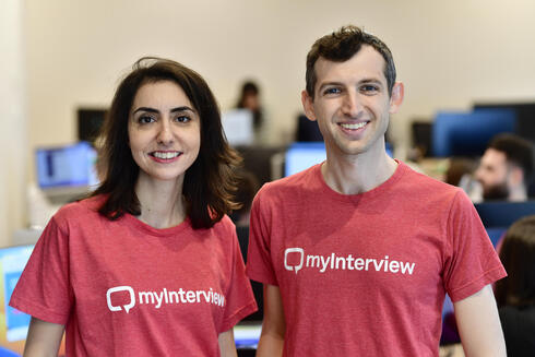 myInterview's Amalia Bercot and Benjamin Gillman 