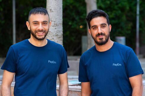 PayEm founders Itamar Jobani and Omer Rimoch 