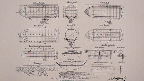תוכניות ספינת האוויר של שוורץ, צילום: Zeppelin